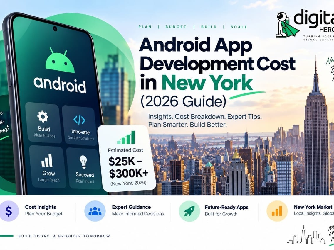Android app development cost in New York 2026