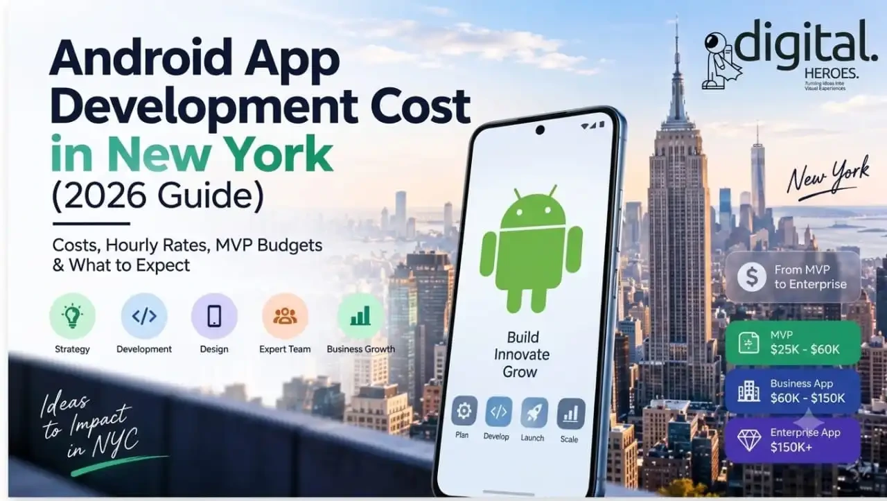 Android app development cost in New York
