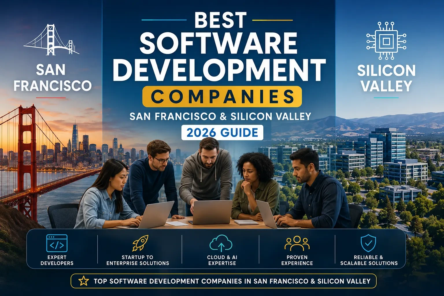 Best software development companies in San Francisco and Silicon Valley